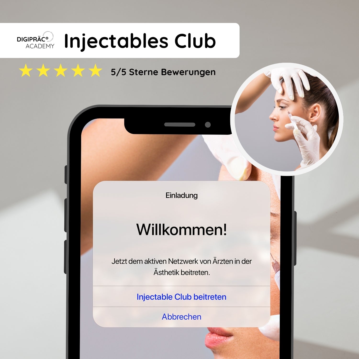 "Injectables Club" - Online Community