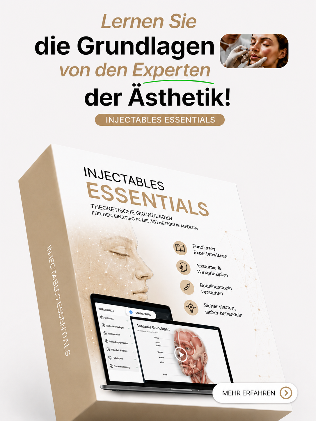 Injectables Essentials – Einstieg in die ästhetische Injektionsmedizin